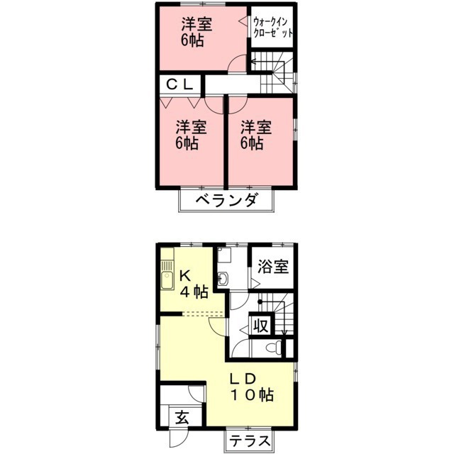 リビングタウン長良の間取り