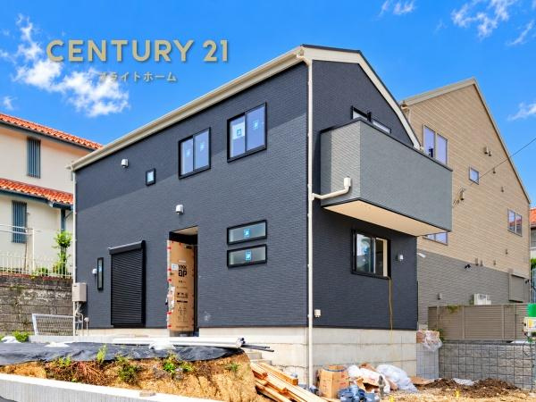 横浜市青葉区もみの木台の新築一戸建の外観|いつでもご案内可能です！
お車でご自宅まで送迎承ります。