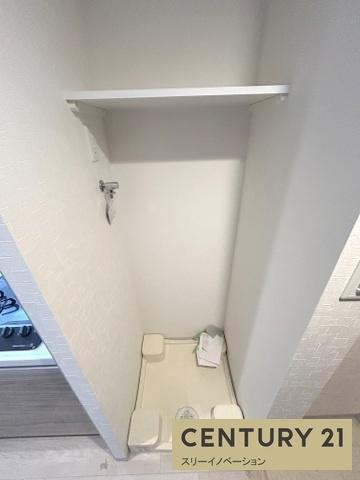 フォーリアライズ大正ノーブルの洗面所|洗濯パン
