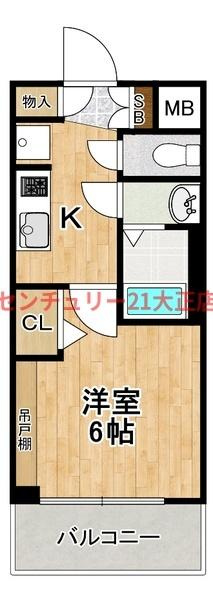 プレサンス大正エミナンスの間取り