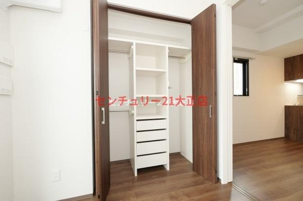 弁天町プライマリーワンの収納
