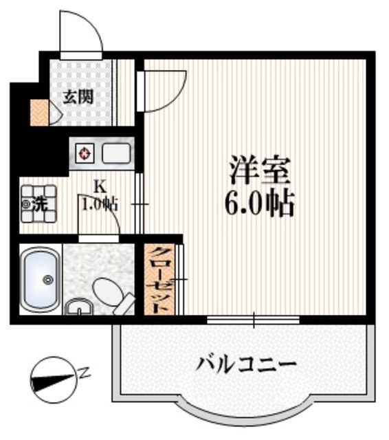 ピアー中野の間取り|★角部屋♪使いやすい形の間取りです★
