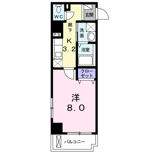 ヴィオラ　プリートの間取り