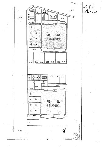 クレールの区画図
