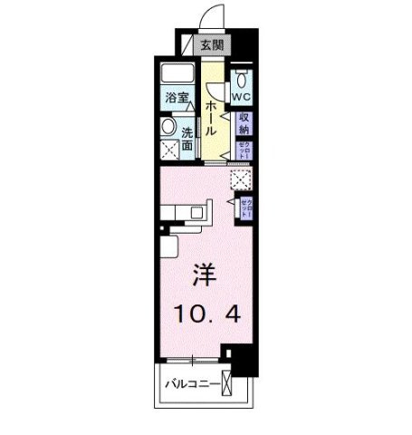 カーサ　デル　ソールの間取り