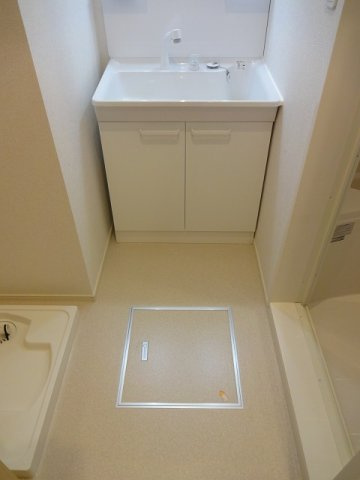 Ｔ・ＰＬＡＣＥ　Ⅲの洗面所|スペースが確保できる洗面所です