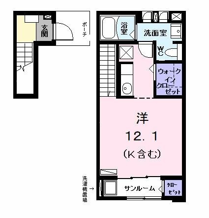 エレガンス牛立の間取り