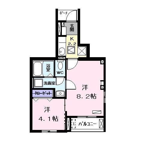 メゾンアルモニーの間取り