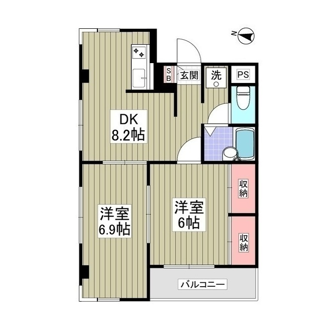 ガーデンフィール豊町の間取り