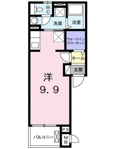 エスポワール小手指の間取り