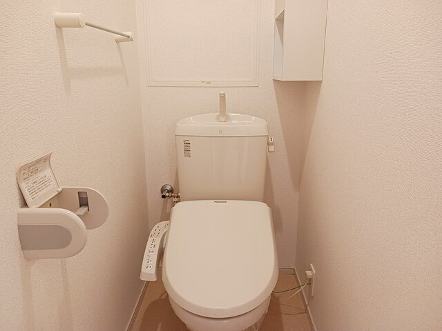 パティオスカイⅧのトイレ|コンパクトで使いやすいトイレです