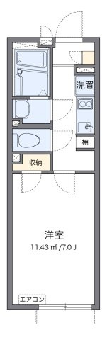 レオネクスト八木町の間取り|代表的な間取のため実際の間取とは異なる場合があります