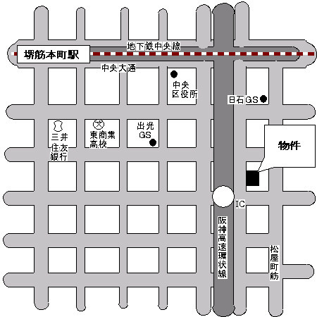 コンフォルトＫの地図