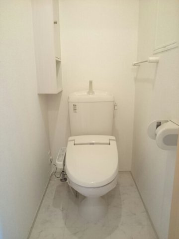 グラース　メゾンⅡのトイレ|清潔感のあるトイレです