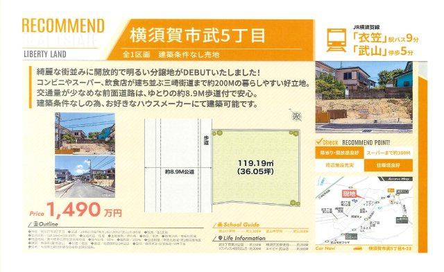 【土地図】 | 武5丁目売地