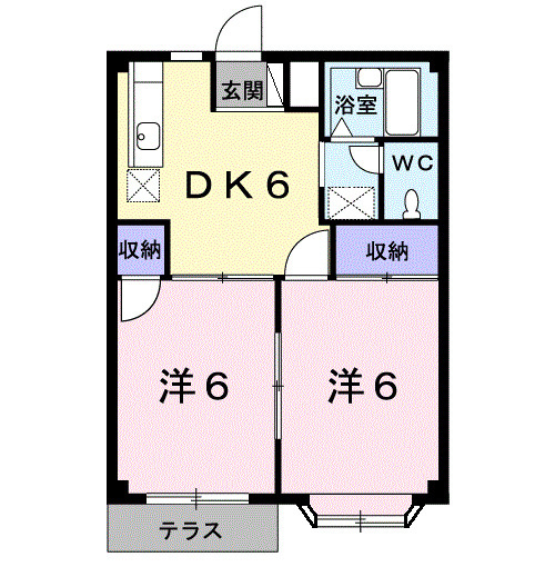 【間取り】 | エルディム．大須賀
