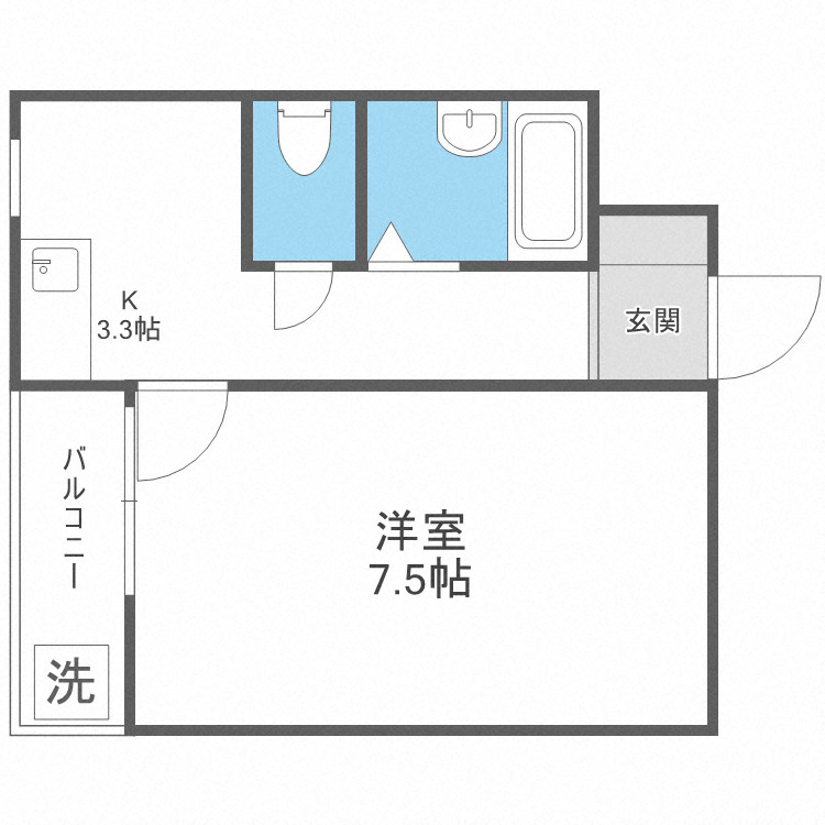メモワール江戸堀の間取り|メモワール江戸堀　間取り