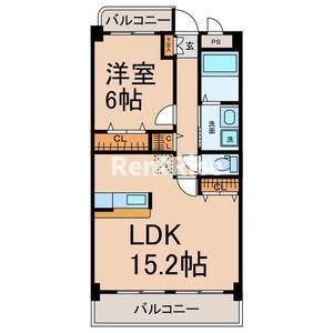 ファシネーションⅡの間取り|間取り図