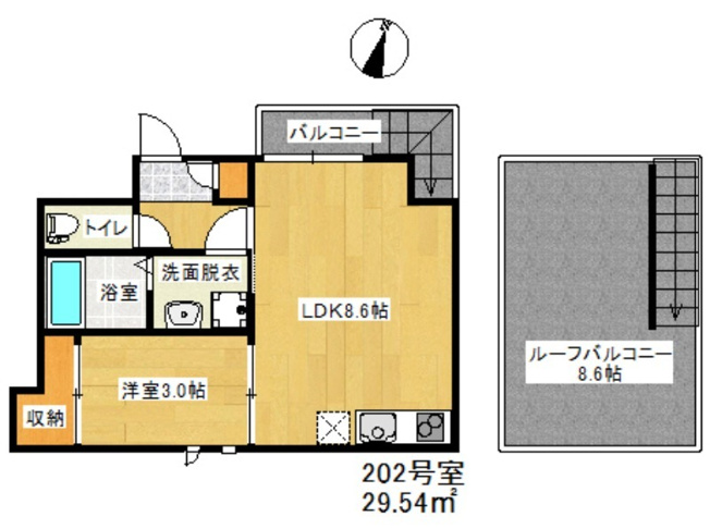 【間取り】 | GRANDTIC南大橋Ⅱ