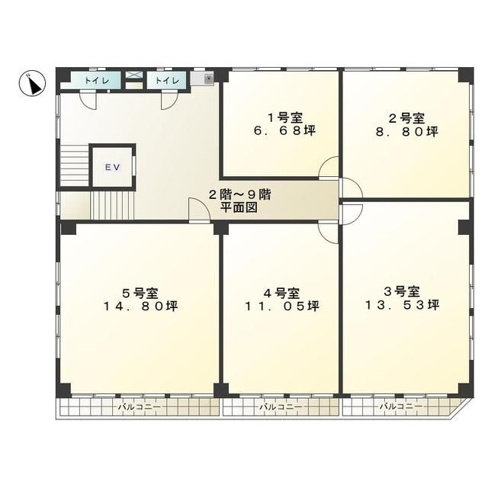 【間取り】 | 山京ビル本館