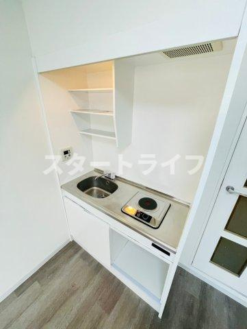 大阪市淀川区木川西１丁目の賃貸マンションのキッチン