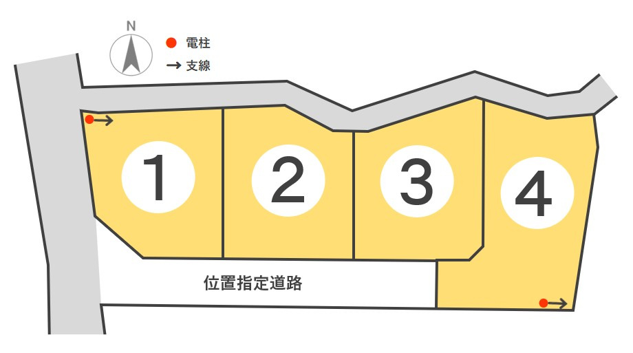 東邦ピュアコート高田五分一の土地図