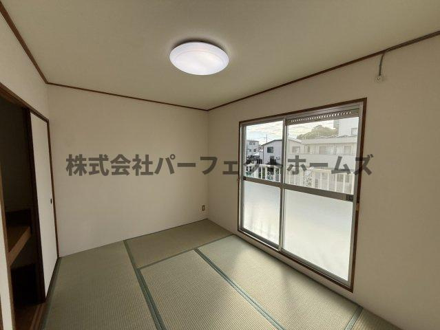 船橋本町2丁目戸建　賃貸の和室|い草の香りが落ち着く素敵な和室です