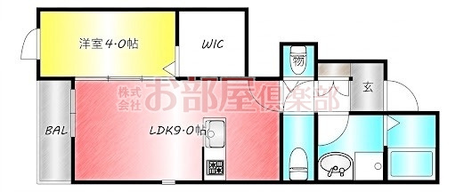 Seven Stars白山町 Aの間取り