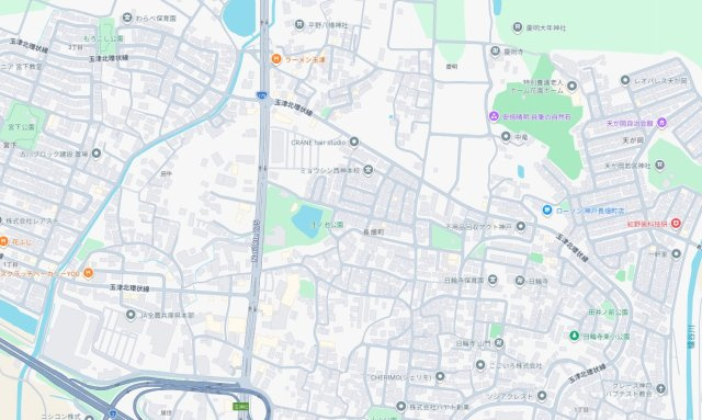 神戸市西区長畑町　新築一戸建ての地図