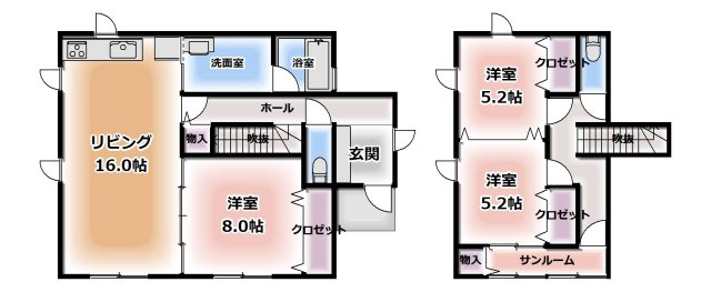盛岡市下太田田中　中古住宅