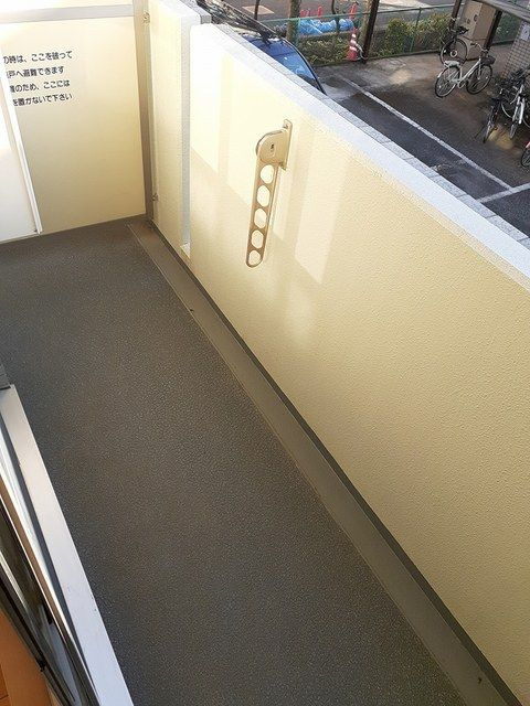 グランツ　モーデのバルコニー
