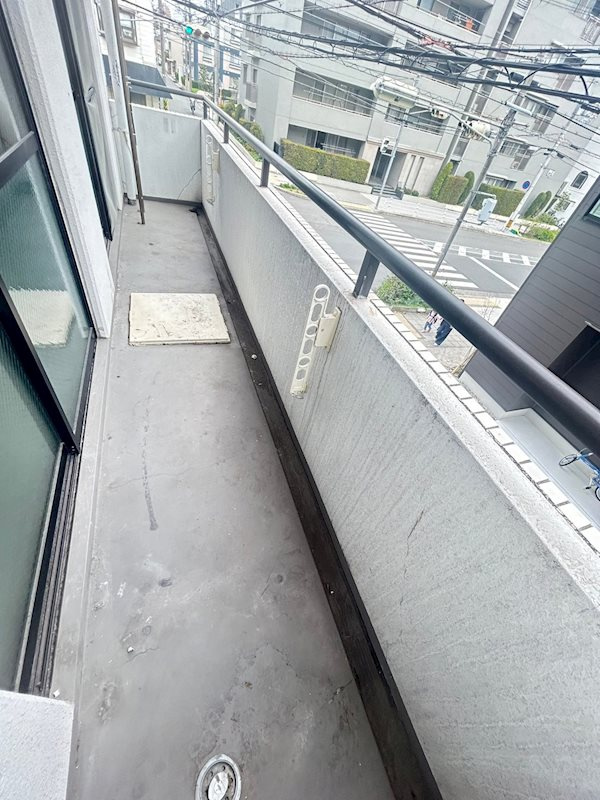 エスパレス六甲のバルコニー