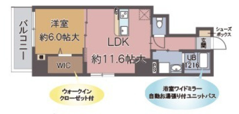 ディオスカーボ難波の間取り