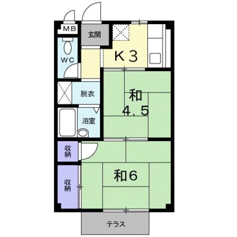 セントポーリアＳＴの間取り