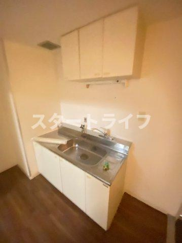 大阪市東淀川区東中島４丁目の賃貸マンションのキッチン