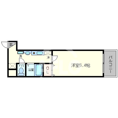 ベイステージ宗右衛門町の間取り|ベイステージ宗右衛門町　間取り図