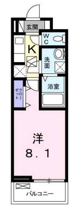 BLESS田無の間取り