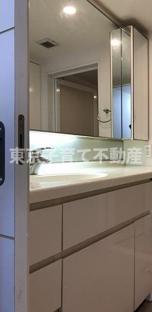 クオリア後楽園の独立洗面台