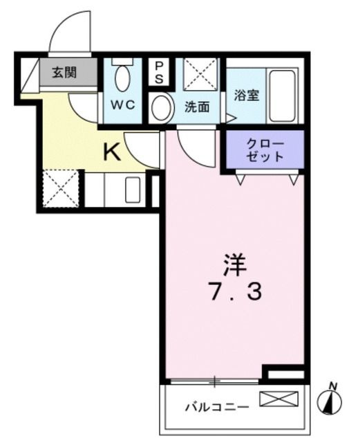 パイン　シードの間取り