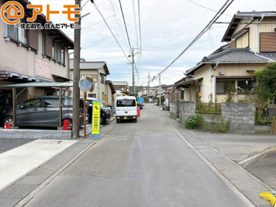 【前面道路含む現地写真】 | 藤枝市郡第3　新築戸建　1号棟