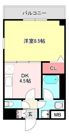 【間取り】 | ボナール長栄寺