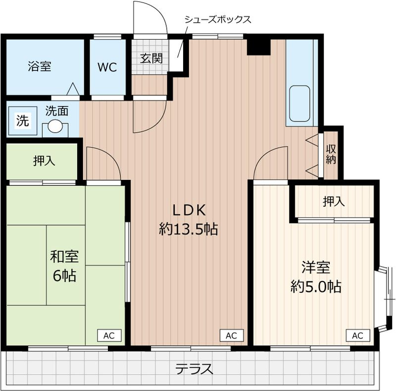 ＩＳＥ第一マンションの間取り