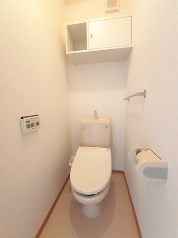 サンライズ・ヒルのトイレ|落ち着いたトイレです