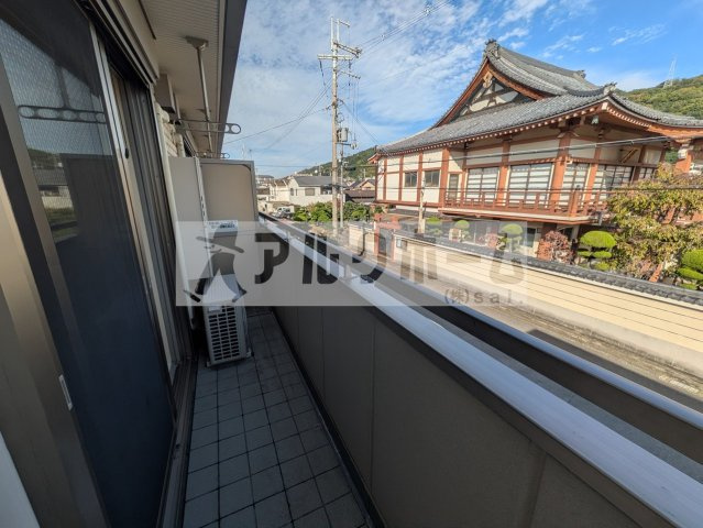 メゾンメルヴェイユのバルコニー