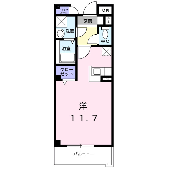 メゾン・Ｋの間取り