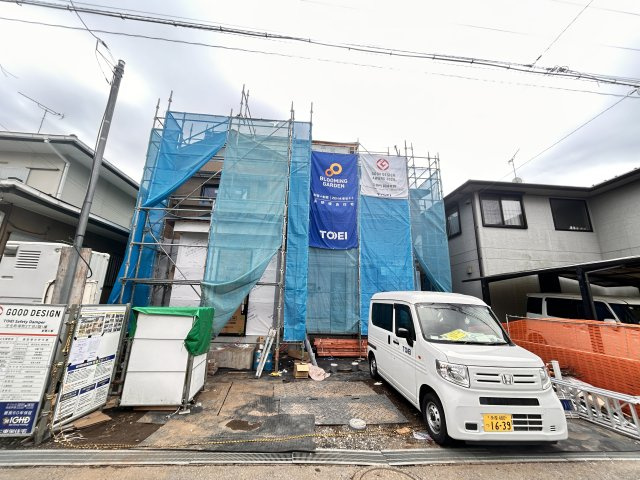 【ブルーミングガーデン】壬生町幸町3丁目 第2期の前面道路含む現地写真|〇1号棟〇
建築中の工程を確認できるのがは今ならではのメリットです。
周辺環境を含め、今からチェックがおすすめです。
先ずはお気軽にお問合せください！
※2026年10月撮影