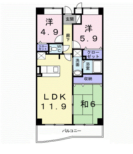 【間取り】 | エターナルフォレスト