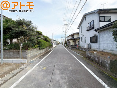 【前面道路含む現地写真】 | 藤枝市音羽町第6　新築戸建　1号棟