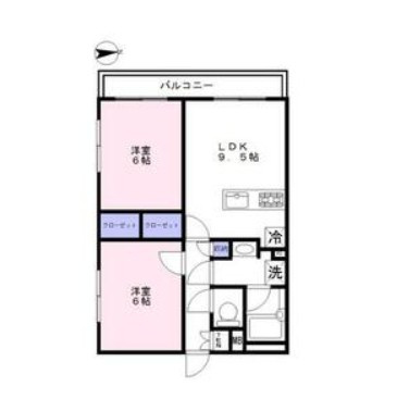フィオーレ北柏仲介手数料（賃料の1.10ヵ月）の50％OFF対象物件！の間取り