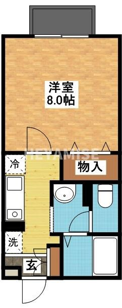ビューコーポHARUの間取り